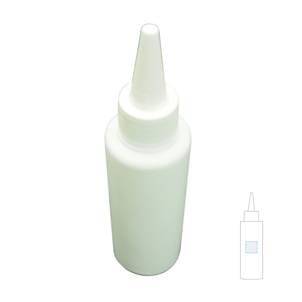 Mini Flacon pour Sauces PEHD Blanc